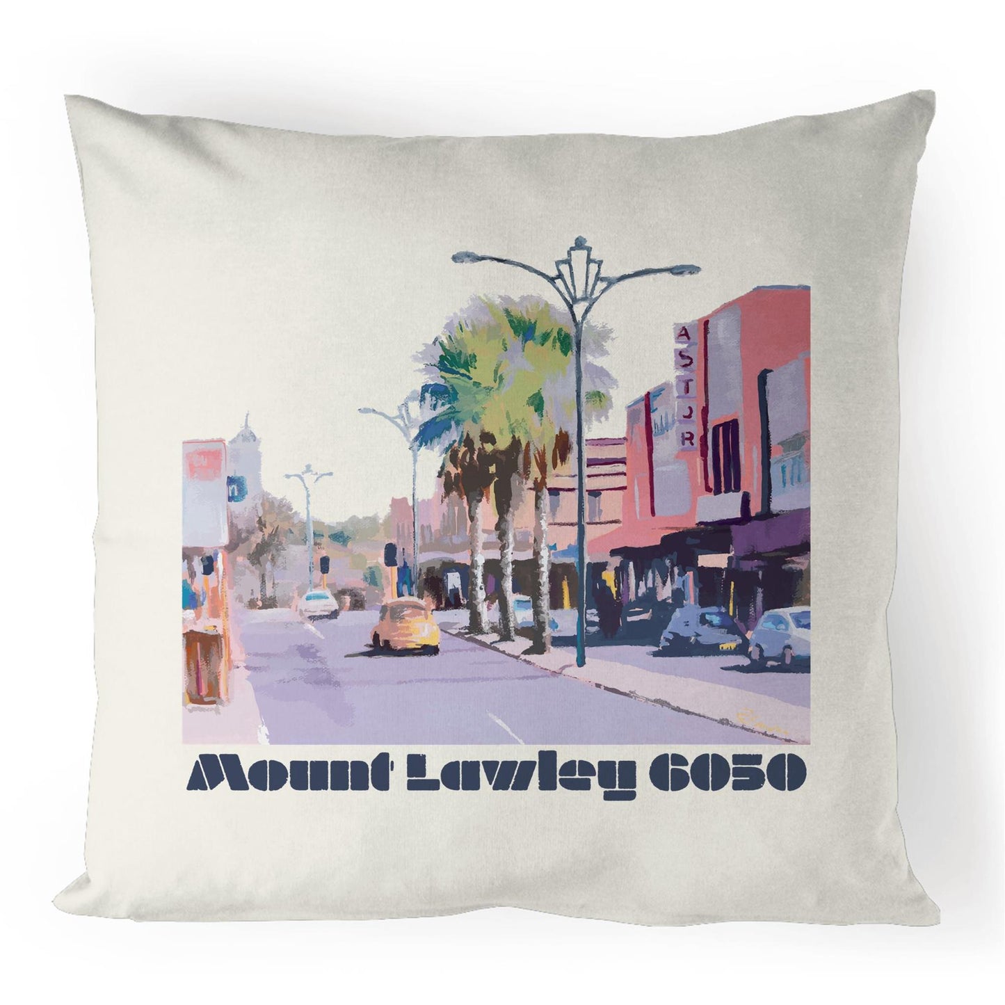 Mount Lawley Linen Cushion Cover