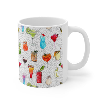 Cocktail White Mug