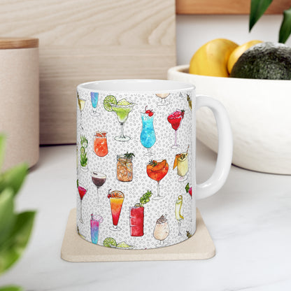 Cocktail White Mug