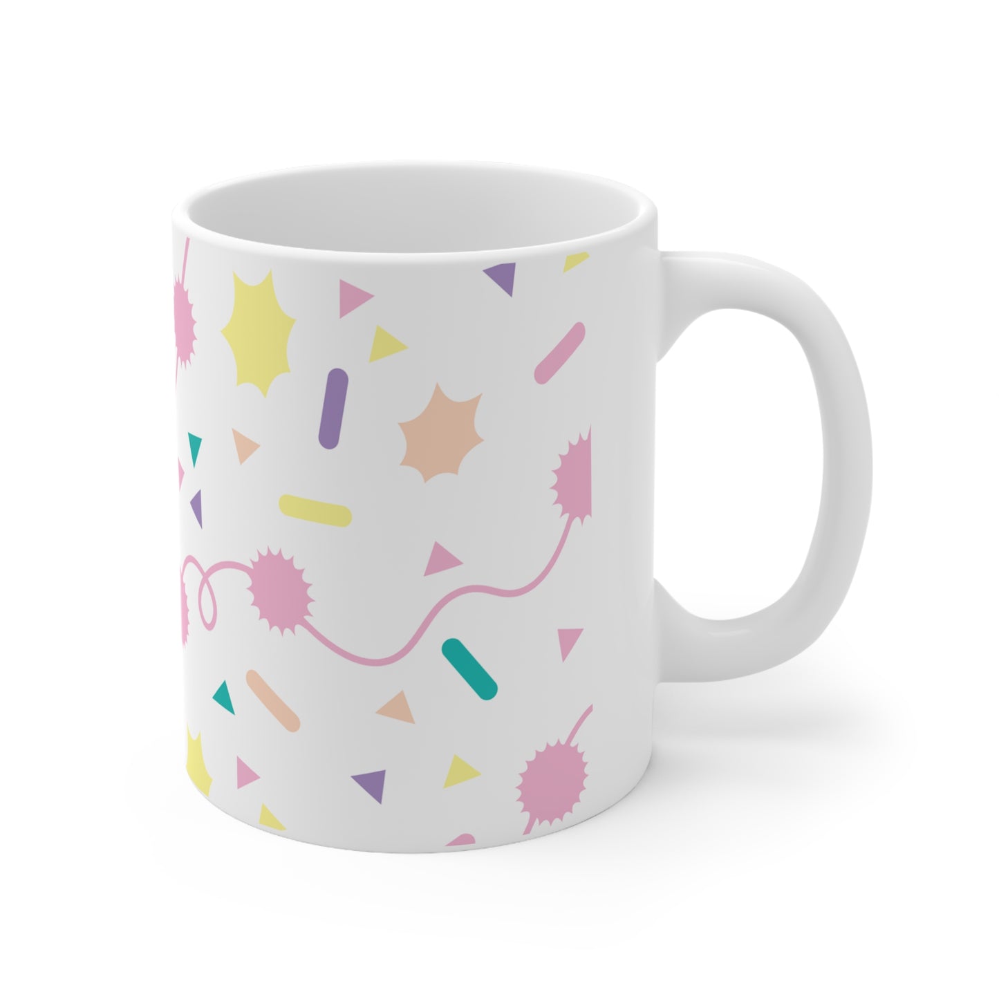 Pop White Mug