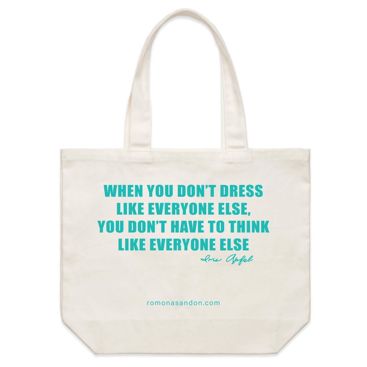 Pop Iris Tote Bag (Limited Double-sided)