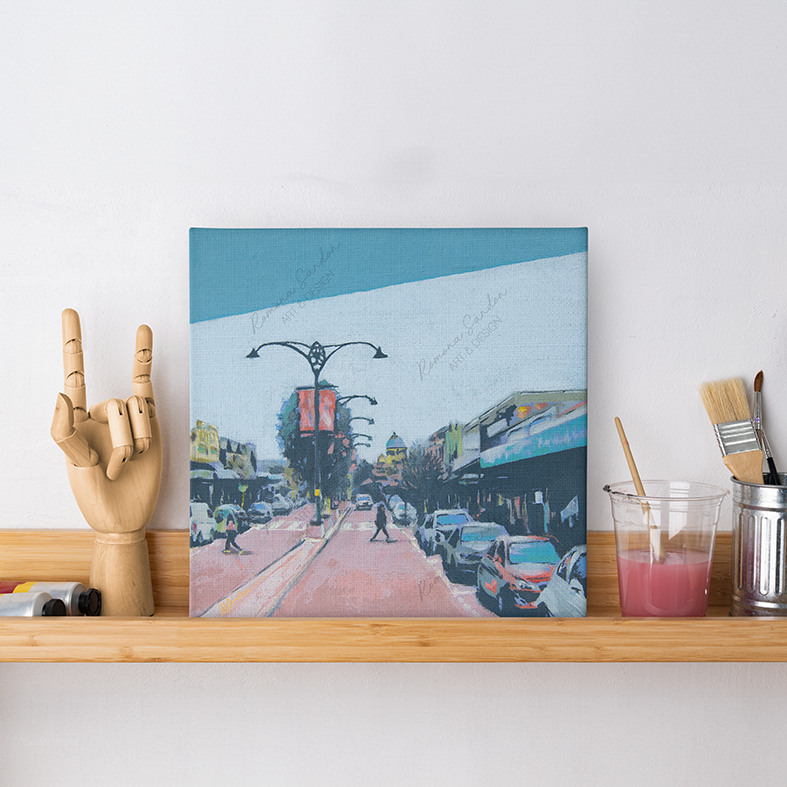 'Eighth Ave' Limited Edition Art Print