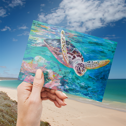 'Myrtle the Sea Turtle' Card