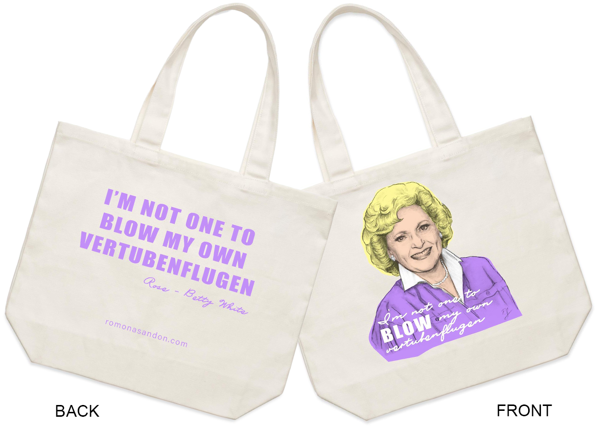 Pop Betty Tote Bag (Limited Double-sided)