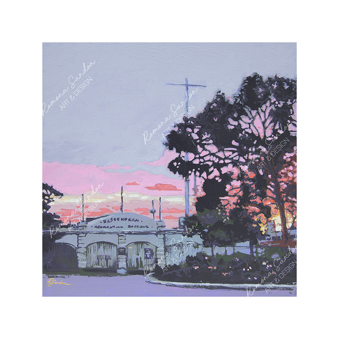 'Swannies' Limited Edition Art Print