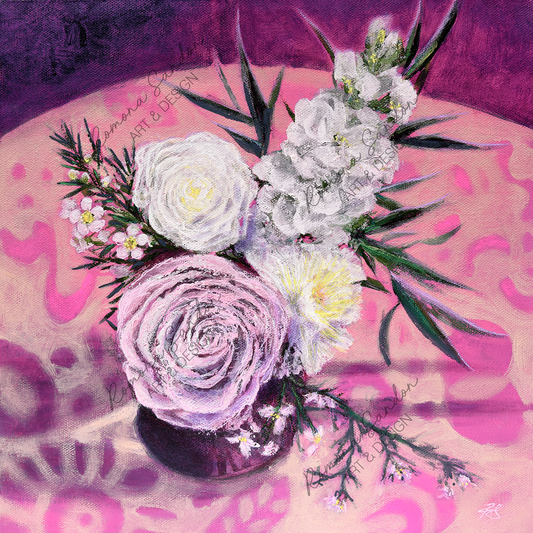 'Rosy Posy' Limited Edition Art Print