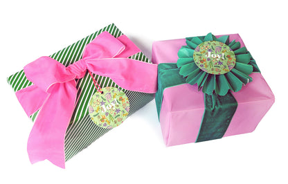 'Joy' Botanica Gift tag pack