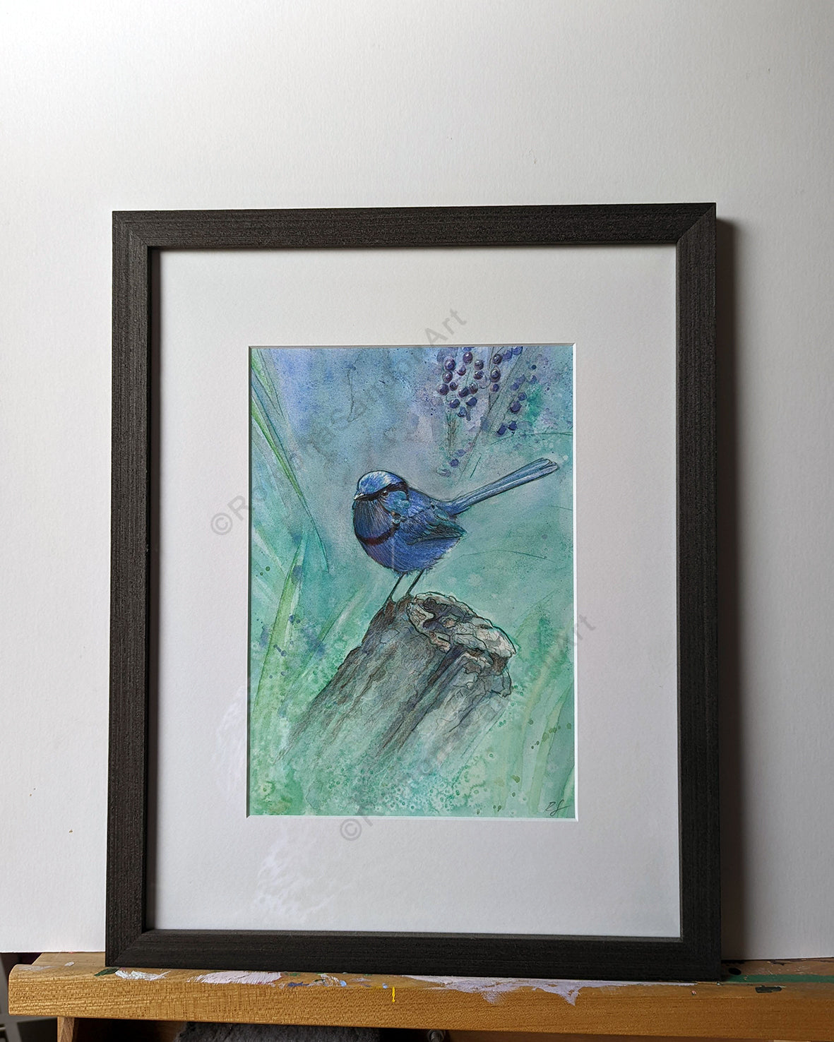 Original Framed Artwork 'Caversham Blue'