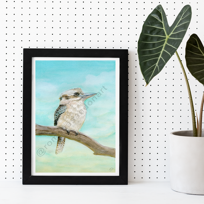 'Kaa Kaa Kookaburra' Art Print