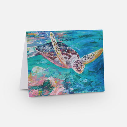 'Myrtle the Sea Turtle' Card