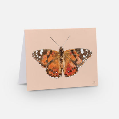 'Aussie Painted Lady' Card