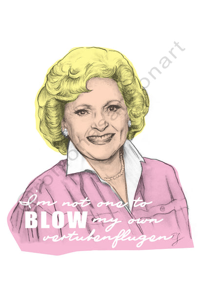 'Pop Betty' Art Print