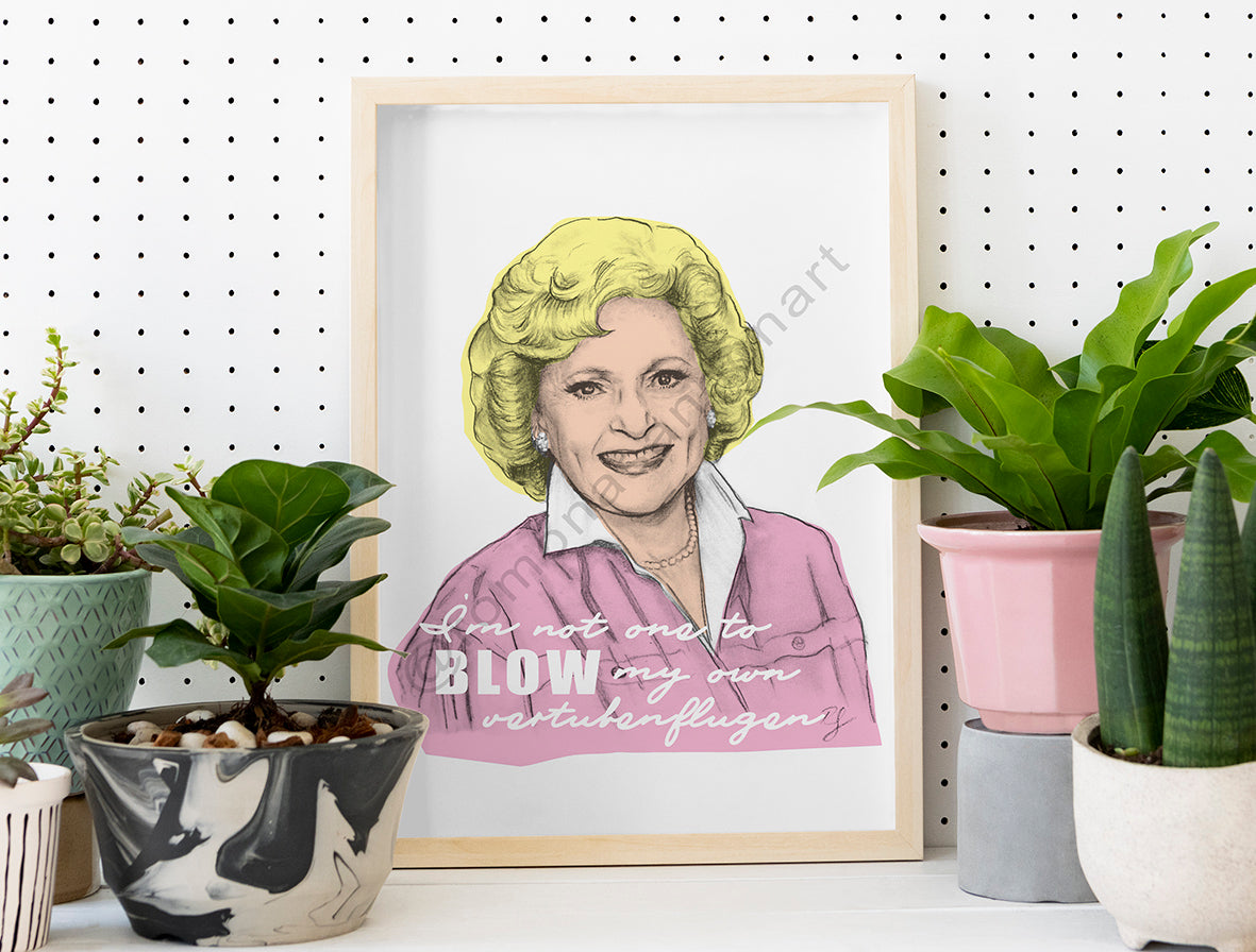 'Pop Betty' Art Print