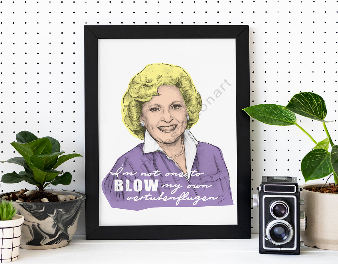 'Pop Betty' Art Print